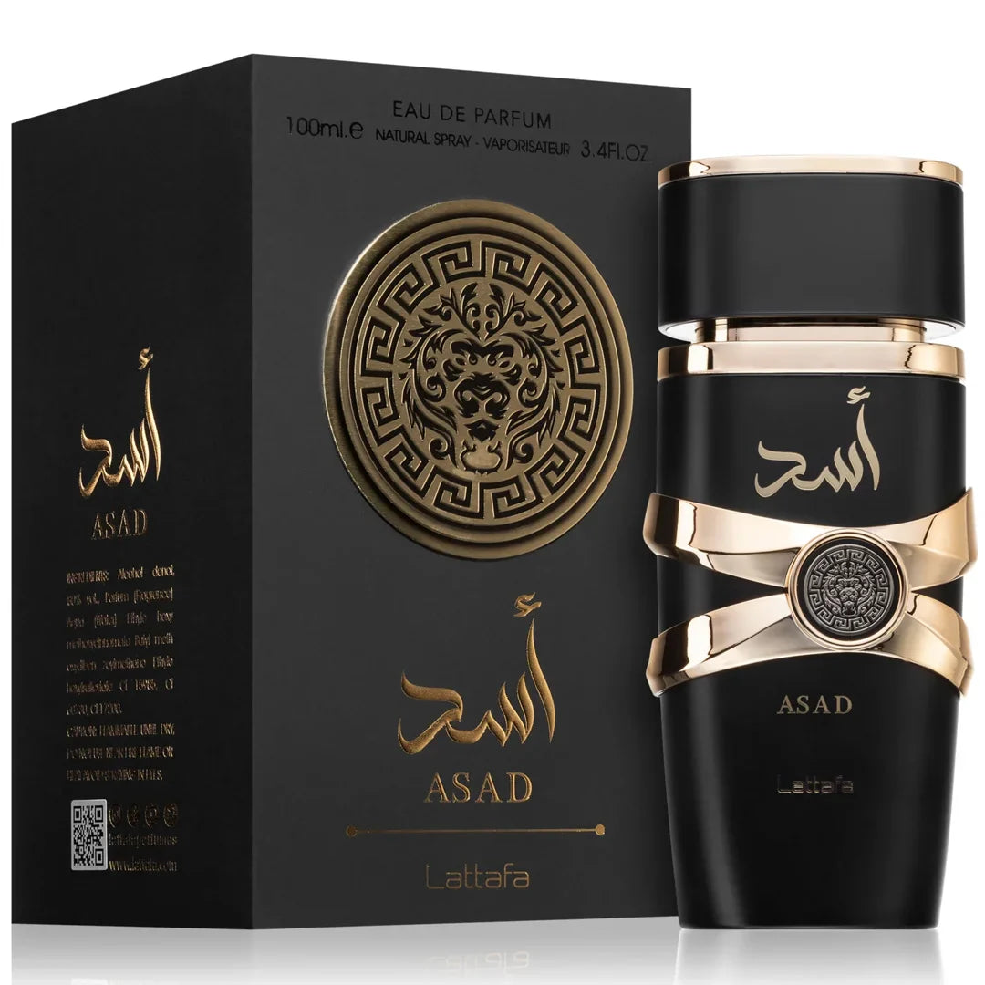 3x Asad Lattafa (Brinde Creme Asad) + 1x One Million  + Kit 4 Perfumes árabes femininos